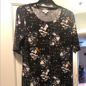 Authentic LuLaRoe Julia Dress size L.